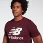 New Balance Athletic - Granate - Camiseta Hombre 
