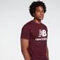 New Balance Athletic - Granate - Camiseta Hombre 