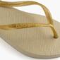 Havaianas Slim Gloss - Amarelo - Chinelos Praia Rapariga Havaianas Slim Gloss - Amarelo - Chinelos Praia Rapariga
