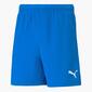 Puma Teamrise - Azul - Pantalón Fútbol Chico Puma Teamrise - Azul - Pantalón Fútbol Chico