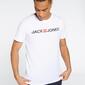 T-shirt Jack&Jones Core SS - Branco - T-shirt Homem 