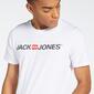 T-shirt Jack&Jones Core SS - Branco - T-shirt Homem 