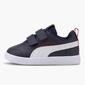 Puma Courtflex V2 - Azul - Zapatillas Velcro Niño Puma Courtflex V2 - Azul - Zapatillas Velcro Niño
