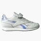 Reebok Royal Cl Jog 3 - Blancas - Zapatillas Velcro Niña Reebok Royal Cl Jog 3 - Blancas - Zapatillas Velcro Niña