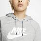 Nike Essential - Gris - Sudadera Capucha Mujer Nike Essential - Gris - Sudadera Capucha Mujer