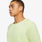 Nike Rise - Verde - Camiseta Running Hombre 