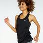 Nike Dri Fit - Negro - Camiseta Running Mujer 