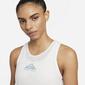 Nike City Sleek - Gris - Camiseta Running Mujer 