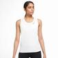 Nike Race - Blanco - Camiseta Running Mujer Nike Race - Blanco - Camiseta Running Mujer