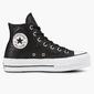Converse Chuck Taylor Leather - Negro - Zapatillas Plataforma Mujer Converse Chuck Taylor Leather - Negro - Zapatillas Plataforma Mujer