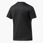Reebok Workout - Negras - Camiseta Running Mujer Reebok Workout - Negras - Camiseta Running Mujer