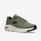 Skechers Arch Fit - Caqui - Sapatilhas Running Homem Skechers Arch Fit - Caqui - Sapatilhas Running Homem