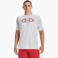Under Armour Tech 2.0 Lockertag - Gris - Camiseta Running Hombre Under Armour Tech 2.0 Lockertag - Gris - Camiseta Running Hombre