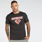 Camiseta Superman - Gris - Camiseta Hombre 