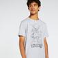 T-shirt Dragon Ball - Cinza - T-shirt Homem 