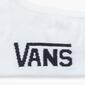 Vans Canoodle - Branco - Pack 3 Meias Invisíveis Vans Canoodle - Branco - Pack 3 Meias Invisíveis