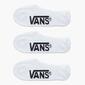 Vans Invisibles Classic - Blanco - Calcetines Unisex 