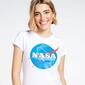 Camiseta NASA - Blanco - Camiseta Mujer NASA Camiseta NASA - Blanco - Camiseta Mujer NASA
