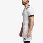 adidas 3 Stripes - Blanco - Camiseta Rugby Hombre 