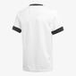 adidas 3 Stripes - Blanco - Camiseta Fútbol Chico 