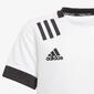 adidas 3 Stripes - Blanco - Camiseta Fútbol Chico adidas 3 Stripes - Blanco - Camiseta Fútbol Chico