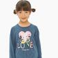 T-shirt Manches Longues Minnie - Denim - T-shirt Fille Disney T-shirt Manches Longues Minnie - Denim - T-shirt Fille Disney