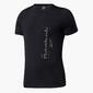 Reebok Logo - Negras - Camiseta Running Hombre Reebok Logo - Negras - Camiseta Running Hombre