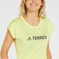 adidas Terrex Trail - Amarillo - Camiseta Mujer 