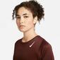Nike Dri Fit Race - Morado - Camiseta Running Mujer 