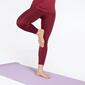 Nike Yoga - Vino - Mallas Fitness Mujer 