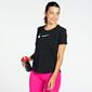 Nike Swoosh Run - Negro - Camiseta Running Mujer Nike Swoosh Run - Negro - Camiseta Running Mujer