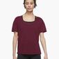 Nike Yoga - Vino - Camiseta Fitness Mujer Nike Yoga - Vino - Camiseta Fitness Mujer