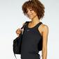 Nike One Slim - Negro - Camiseta Fitness Mujer 