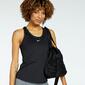 Nike One Slim - Negro - Camiseta Fitness Mujer 