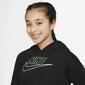 Nike Club - Negro - Sudadera Capucha Chica Nike Club - Negro - Sudadera Capucha Chica