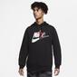 Nike Shine - Preto - Sweatshirt Homem Nike Shine - Preto - Sweatshirt Homem