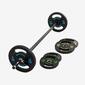 Kit Bodytone - Preto - Kit Barra 28mm + 6 Discos 17kg Kit Bodytone - Preto - Kit Barra 28mm + 6 Discos 17kg