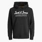 Jack&Jones Junior - Negro - Sudadera Capucha Chico Jack&Jones Junior - Negro - Sudadera Capucha Chico