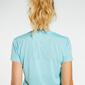 T-shirt Lafuma Corporate - Azul - T-shirt Montanha Mulher 