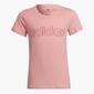 adidas Linear - Rosa - Camiseta Chica adidas Linear - Rosa - Camiseta Chica