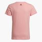 adidas Linear - Rosa - Camiseta Chica adidas Linear - Rosa - Camiseta Chica