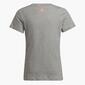 adidas Linear - Gris - Camiseta Chica adidas Linear - Gris - Camiseta Chica