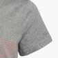 adidas Linear - Gris - Camiseta Chica adidas Linear - Gris - Camiseta Chica