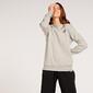 Reebok Logo Purple - Gris - Sudadera Mujer Reebok Logo Purple - Gris - Sudadera Mujer