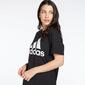 adidas Essentials Logo - Negro - Camiseta Mujer adidas Essentials Logo - Negro - Camiseta Mujer
