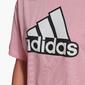 adidas Big - Rosa - Camiseta Crop Mujer adidas Big - Rosa - Camiseta Crop Mujer