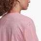 adidas Big - Rosa - Camiseta Crop Mujer adidas Big - Rosa - Camiseta Crop Mujer