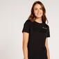Champion Legacy - Negra - Camiseta Mujer Champion Legacy - Negra - Camiseta Mujer