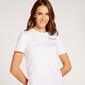 Champion Legacy - Branco - T-shirt Mulher 
