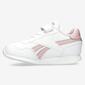 Reebok Royal Cl Jog -Blanco -Zapatillas Velcro Niña Reebok Royal Cl Jog -Blanco -Zapatillas Velcro Niña